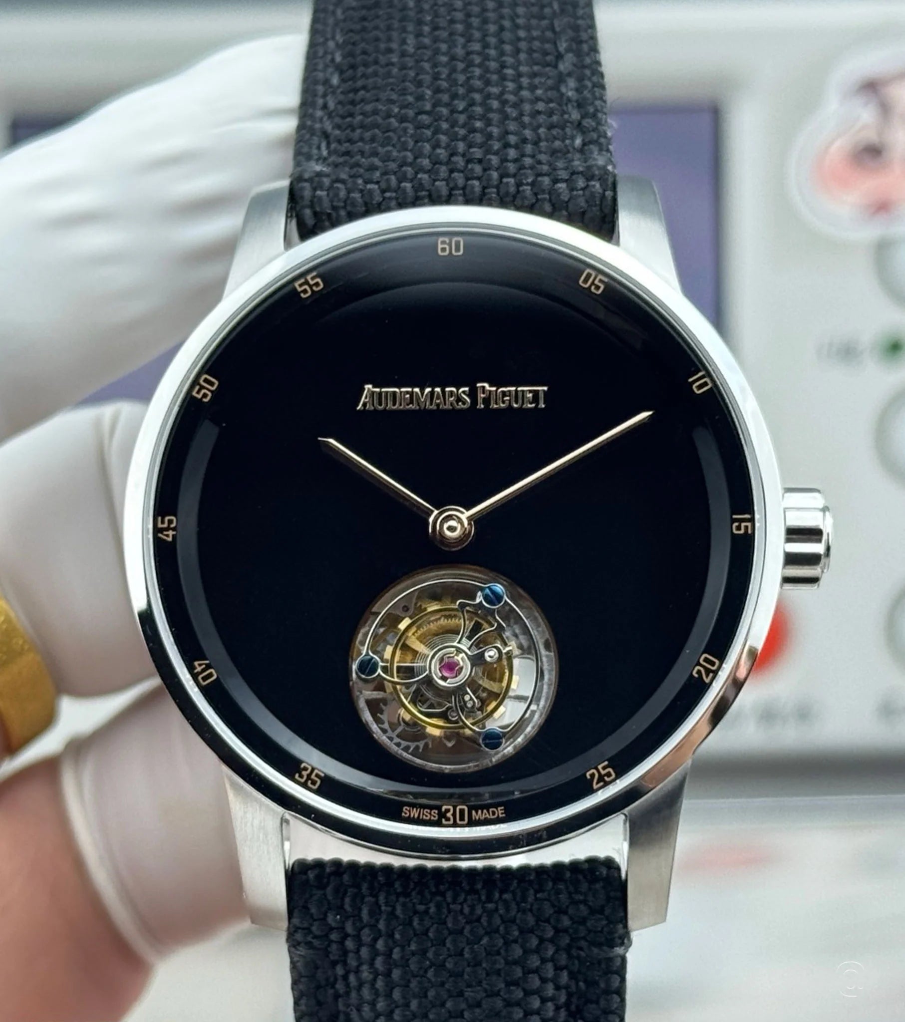 AUDEMARS PIGUET CODE 11.59 WHITE GOLD SELFWINDING FLYING TOURBILLON