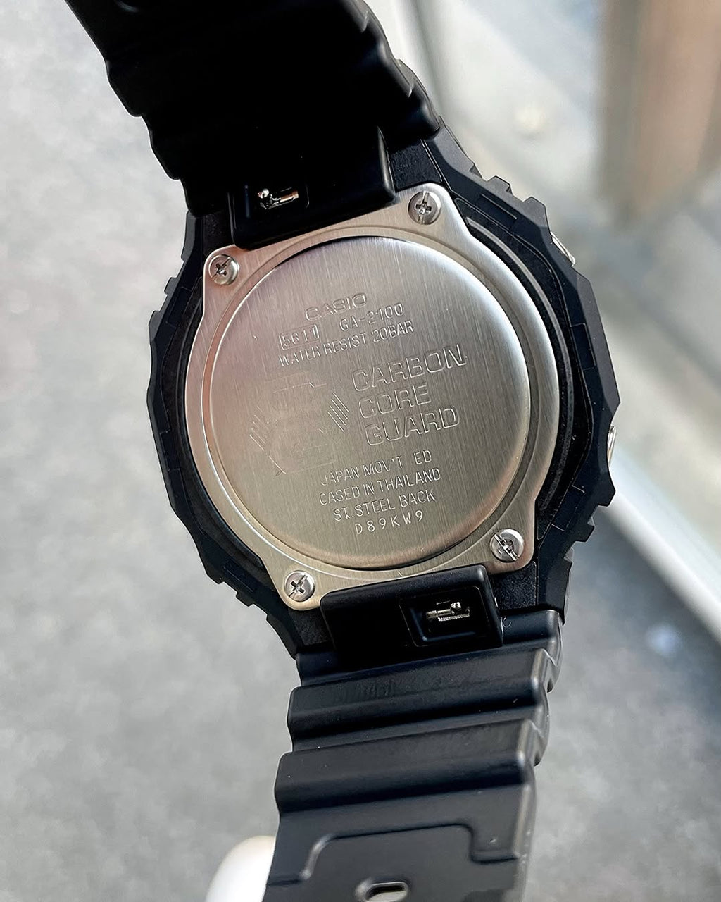 G-shock GA2100 – Most stylish modern Black Analog watch