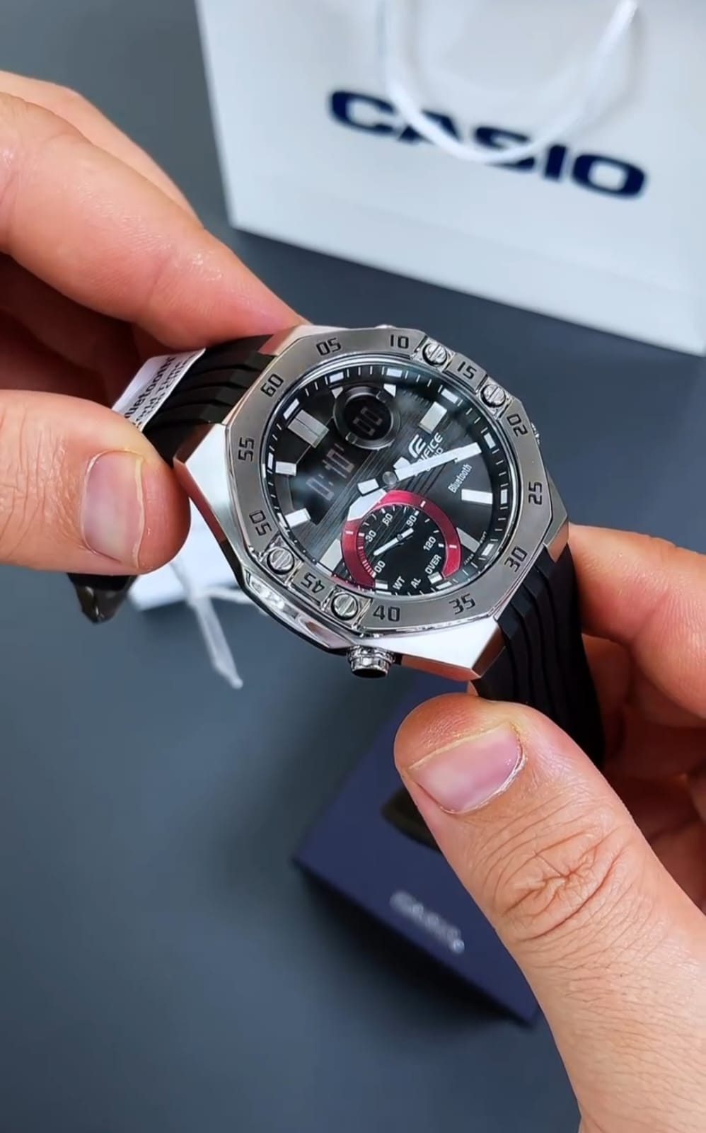 CASIO EDIFICE ECB-10P-1ADF MEN'S WATCH